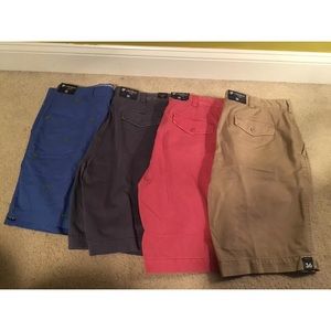 LOT OF 4 CREMIEUX Men’s Dress Shorts/Khakis/Polo